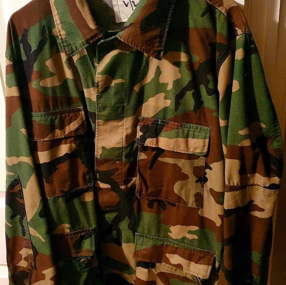 Army Style Camouflage Jacket
